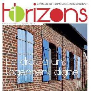 Couverture Horizons n°54